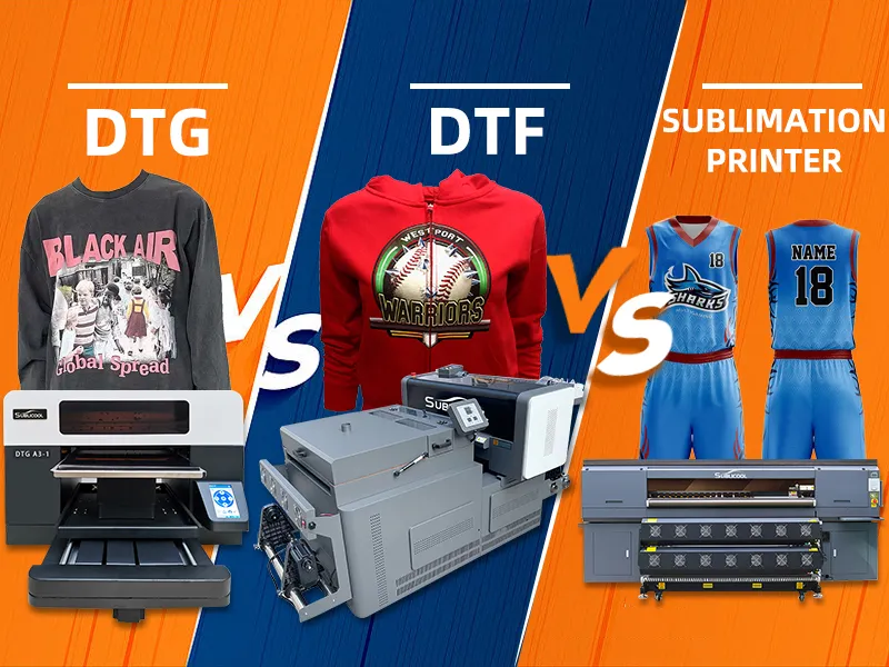 Rise Of Print on Demand (DTG vs DTF vs Vinyl Printing)